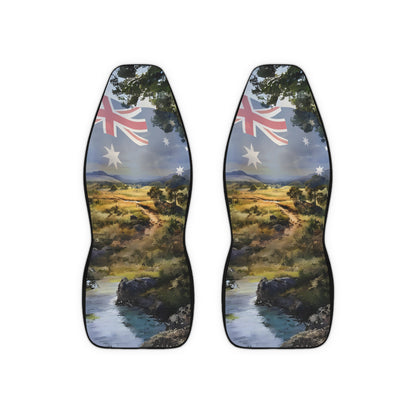 Australian Flag Rural Car Seat Covers