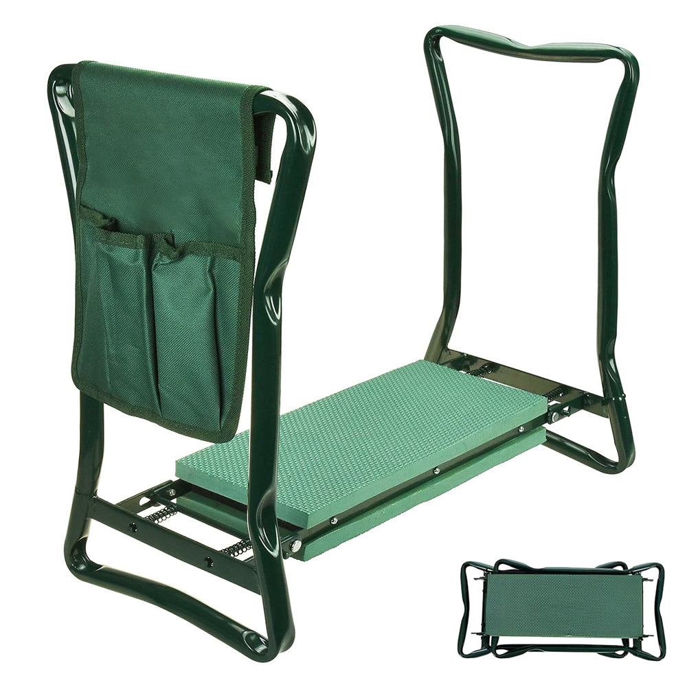 GREENHAVEN Garden Kneeler Seat and Foldable Stool with Tool Bag_0