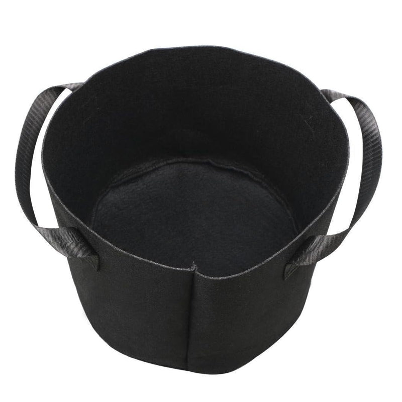 Pack of 10 Fabric Breathable Grow Pots Planter Bags with Handle_3