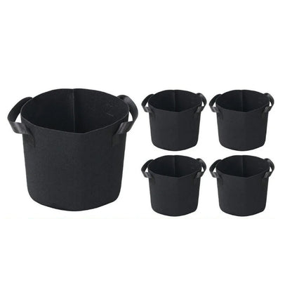 Non-Woven Fabric Reusable and Breathable Growing Planter Pots in 5, 10, and 20 Gallon_4