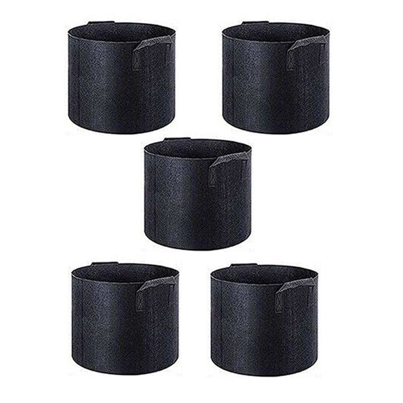Non-Woven Fabric Reusable and Breathable Growing Planter Pots in 5, 10, and 20 Gallon_16