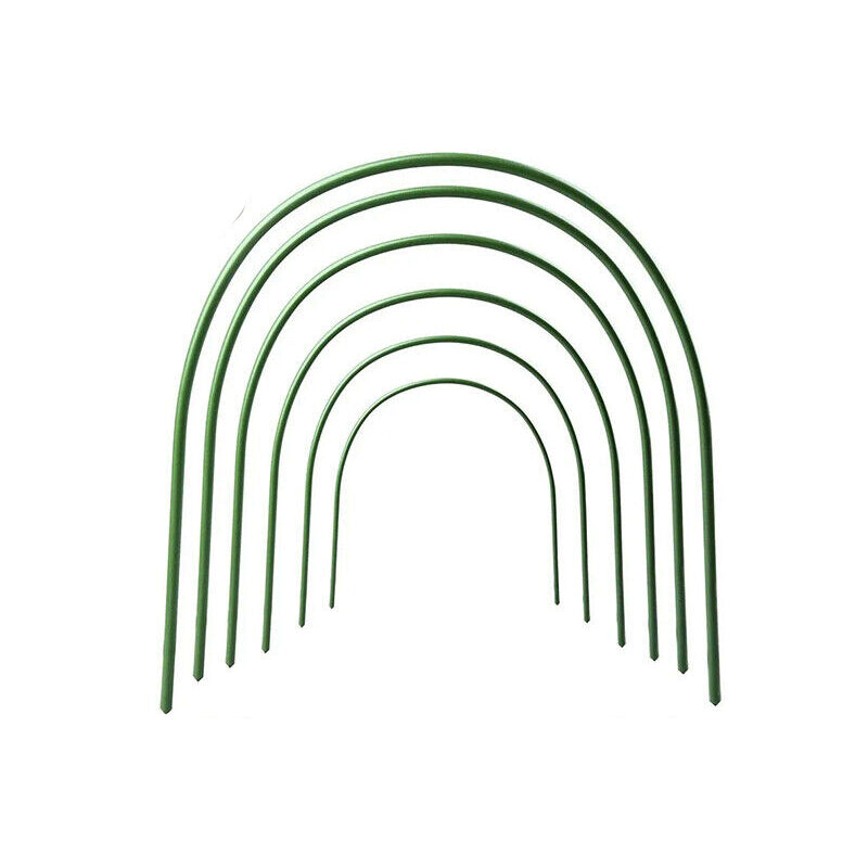 6Pcs Greenhouse Plant Hoop Grow Garden Tunnel Hoops Support Hoops Garden Stakes_2