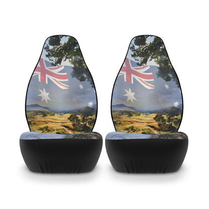 Australian Flag Rural Car Seat Covers