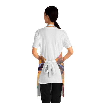 Watercolour Goats Apron