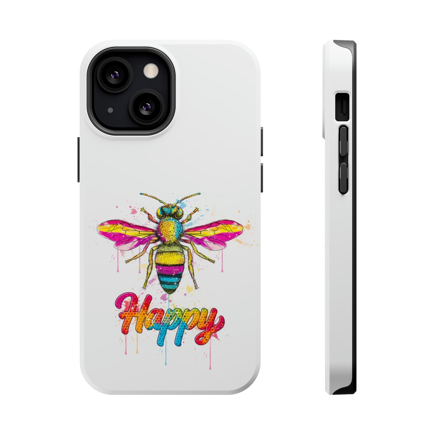 Bee Happy Phone Case with Magsafe