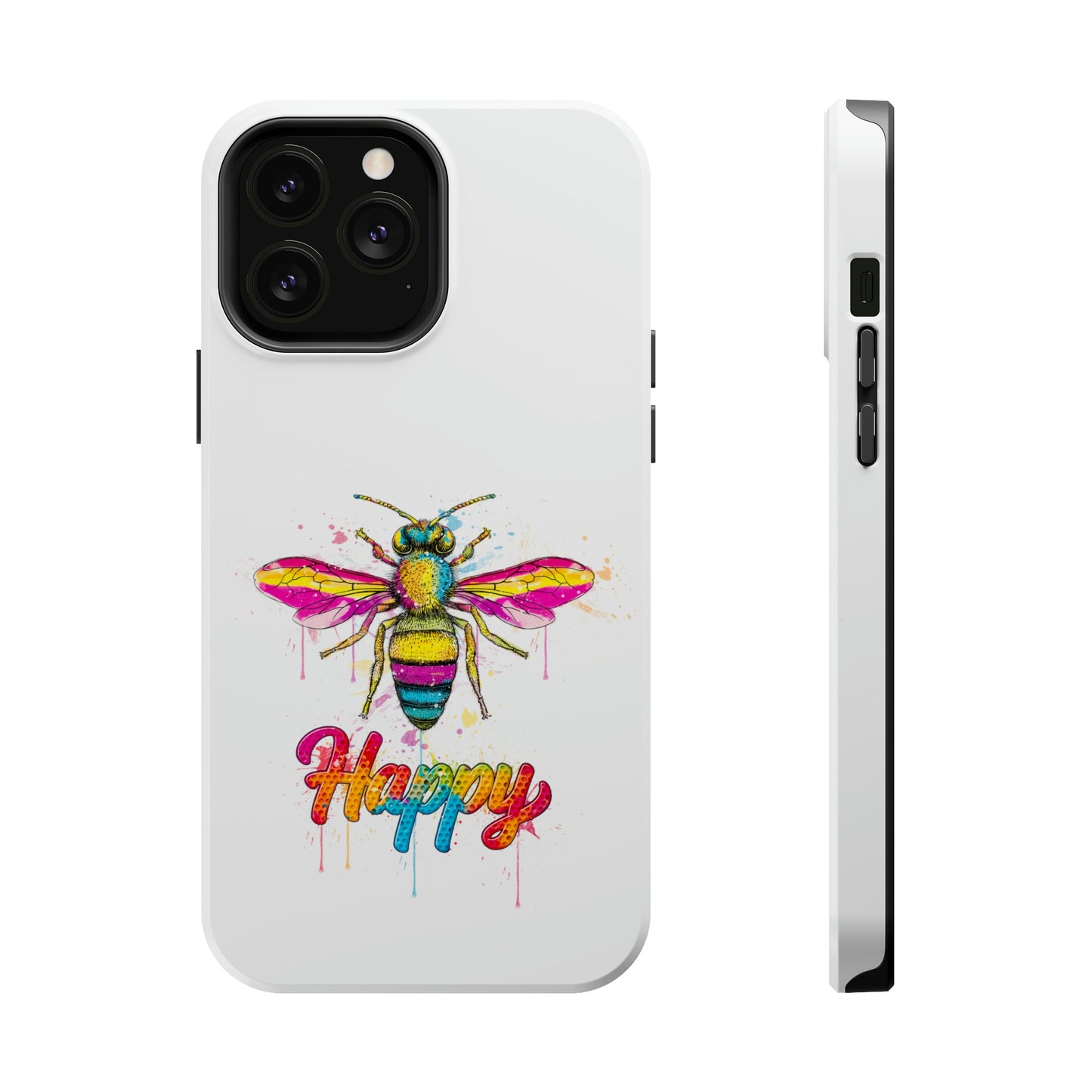 Bee Happy Phone Case with Magsafe