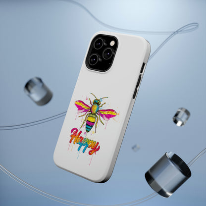 Bee Happy Phone Case with Magsafe