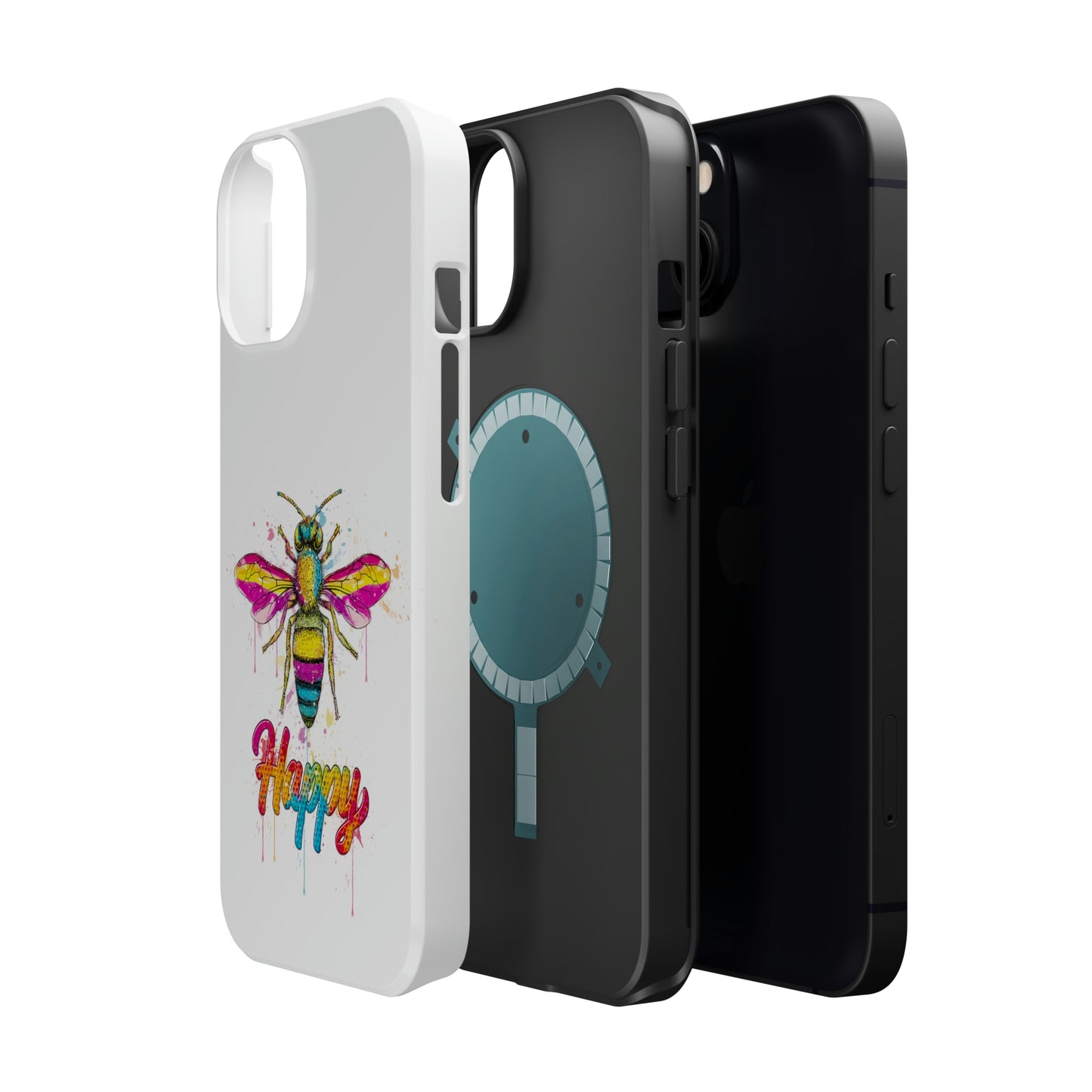 Bee Happy Phone Case with Magsafe