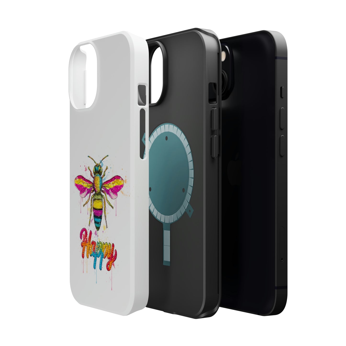 Bee Happy Phone Case with Magsafe